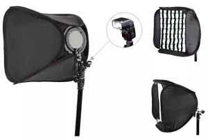 24" Easy Softbox f VIVITAR Flash 285HV DF383 DF283 SF4000 SUNPAK PF30X PF30XN - Picture 1 of 1