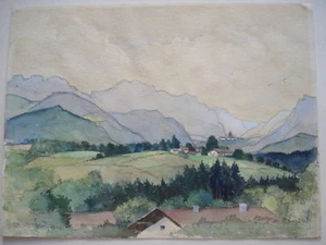 Paul Locher Reutlingen Stuttgart Chiemsee Prien -Tal Kampenwand - Bild 1 von 1