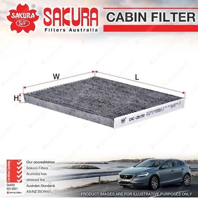 Sakura Cabin Filter for Kia Sportage QL D4HA SL II 2.0L 2.4L UR JC D4HA - image 1 of 2