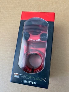 Promax Impact BMX stem 1 1/8 53mm top load red NIB - Picture 1 of 5