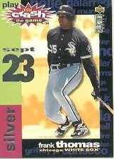 1995 Collector's Choice Crash the Game Baseball Card #CG19C Frank Thomas 9/23