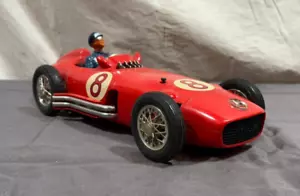 Vintage COX Thimble Drome Mercedes-Benz W-196 #8 Gas Tether Car +Driver GREAT - Picture 1 of 9
