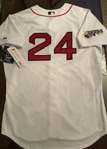 New 2007 WS Manny Ramirez #24 Boston Red Sox Authentic On-Field Jersey 48/XL NWT