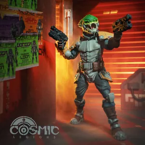 EN STOCK Cosmic Legions Hvalkatar: Libro Dos, Figura Gravenight Noveunn Leen - Imagen 1 de 1