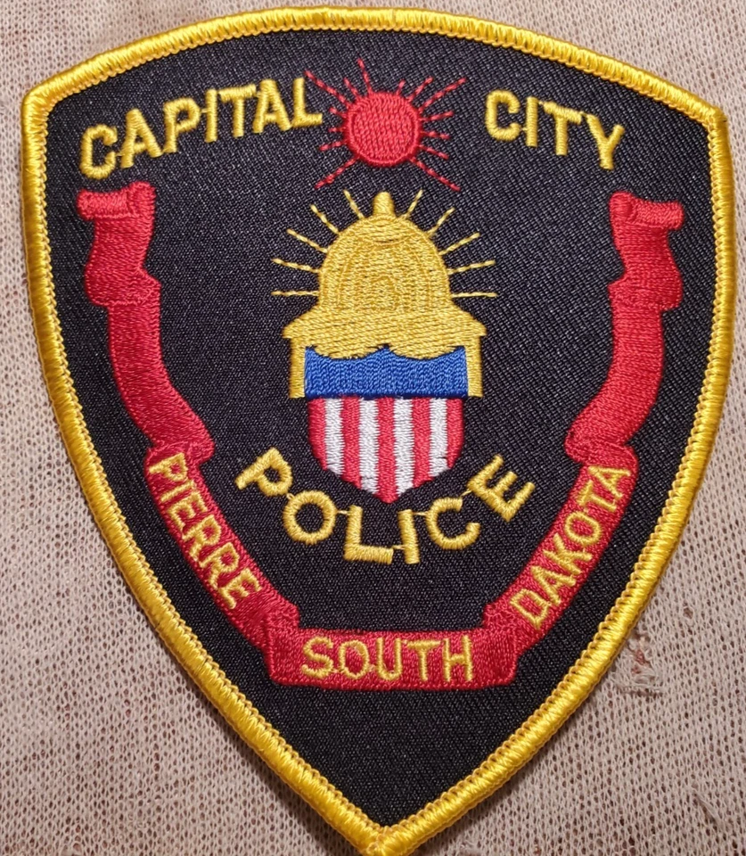 Patch policial SD Pierre South Dakota - Imagem 1 de 1