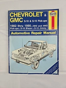 VTG Haynes Repair Manual 1982-1993 Chevy GMC S10 S15 Pick-Ups Blazer & Jimmy - Picture 1 of 11