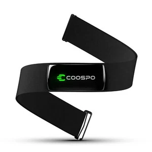 Rechargeable Heart Rate Monitor Chest Strap Bluetooth5.0 ANT+ HR Sensor HRM - Picture 1 of 12