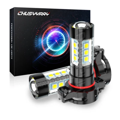 2X 5202 LED bombilla antiniebla para GMC Sierra 1500 2500 3500 HD 2008-2016 6000K Foto 1 de 4