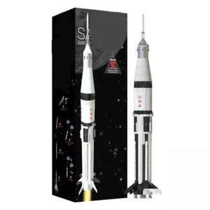 New Estεs 7251 Saturn 1B SA-206 Model Rocket Kit Skill Level Master E$T7251 - Picture 1 of 2