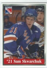 2000-01 Kitchener Rangers (OHL) Sam Skwarchuk