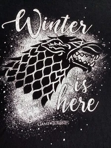 Camiseta Grande Juego de Tronos Winter is Here Adulto Gráfico Súper Suave - Imagen 1 de 7