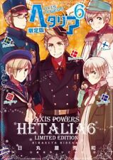 JAPAN Hidekaz Himaruya: manga Hetalia Axis Powers vol.6 Limited Edition form JP