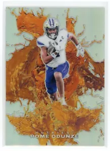 Rome Odunze 2024 Panini Black Friday Splash Of Color Silver #/99 RC National #RO - Picture 1 of 2