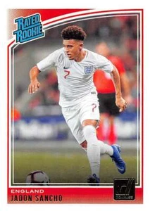 2018/19 Donruss Soccer JADON SANCHO RATED ROOKIE - ENGLAND - #189 - Picture 1 of 1
