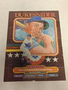 1984 Donruss Duke Snider Puzzle Complete Set - Picture 1 of 1