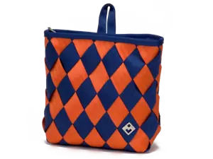 Maggie Bags Seatbelt Medium Backpack Purse - Spirit Collection - Orange / Royal - Picture 1 of 1
