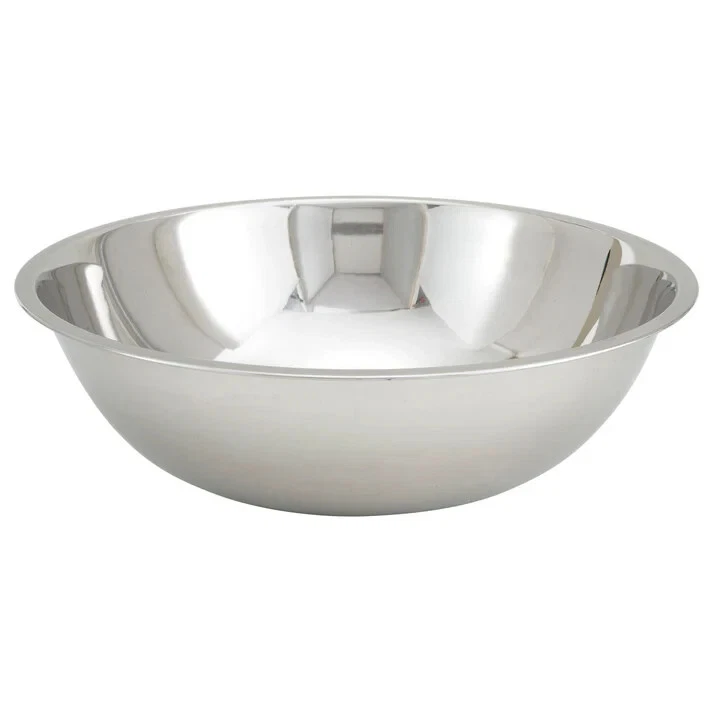 WinCo Mxb-1600q Stainless Steel 16 Quart Economy Mixing Bowl