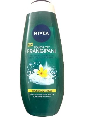 New NIVEA Body Wash Touch of Frangipani Hydrating Shower Gel 16.9 oz Rare - Image 1 of 2