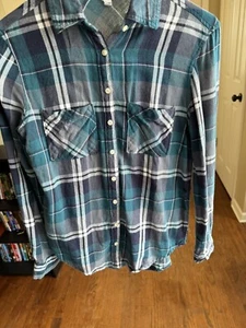 Aeropostale Damen Flanell Knopfleiste - Bild 1 von 4