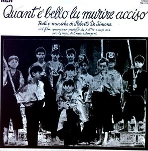 Roberto De Simone - Quant'È Bello Lu Murire Acciso ITA LP 1976 (VG+/VG+) ' - Bild 1 von 1