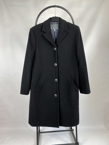 Versus Gianni Versace giacca cappotto lungo lana nero vintage taglia 28 42