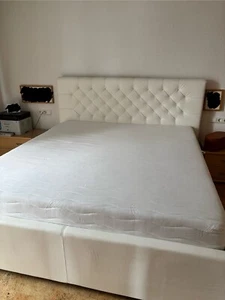 Bett mit Lattenrost Doppelbett Ehebett mit und ohne Matratze - Bild 1 von 6