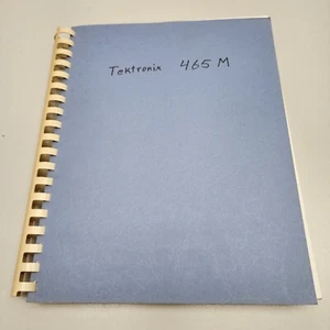 Tektronix 465M Oszilloskop Bedienungsanleitung 070-2237-00 Reproduktion - Bild 1 von 5