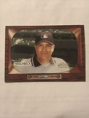 2004 Bowman Heritage John Hirschbeck #276 Umpire Card - Image 1 of 2
