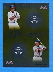 2002 Absolute Memorabilia Team Tandems Gold #TT3 Chipper/Andruw Jones Braves - Bild 1 von 1