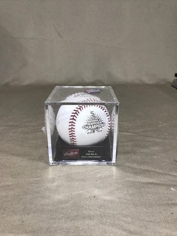2005 WORLD SERIES MLB NEW BASEBALL SEALED IN A CASE WHITE SOX (v6) Cover