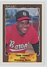 Frank Thomas RC 1990 Pro Cards Birmingham Barons ROOKIE #1116