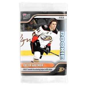 2023-24 NHL TOPPS NOWยฎ Sticker #176 ๐ Cutter Gauthier RC ๐ Anaheim Ducks ๐ฆ - Picture 1 of 2
