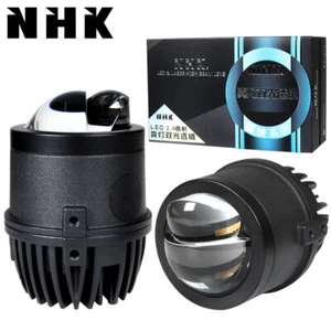 NHK 2.0'' Bi LED Fog Projector Lens 100W Hyperboloid Fog Lamp Retrofit Universal - Picture 1 of 10