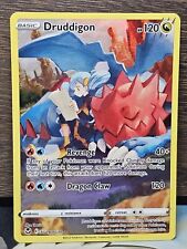 Pokémon TCG Druddigon SWSH: Silver Tempest Trainer Gallery TG09/TG30 NM
