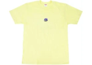 Supreme New York Bottle Cap Tee - Pale Yellow - Large - NEW IN HAND - FREE SHIP - Picture 1 of 1