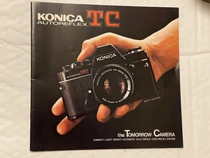 Konica Autoreflex TC, 35mm Camera, Small Paper 24 Page Brochure - Picture 1 of 1