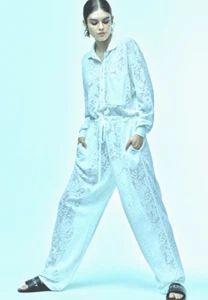 GIVENCHY RESORT 2018 JUMPSUIT SPITZE WEISS GRÖSSE S/M $ 2495 - Bild 1 von 4