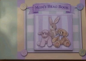 Vtg Havoc Publishing MOM'S BABY BRAG BOOK Holds 20 Photos 4x6 - NEW - Picture 1 of 1