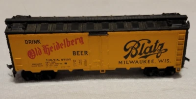 BLATZ OLD HEIDELBERG Reefer Atlas Kadee HO URTX 27107 Beer DRINK Milwaukee - Image 1 of 4