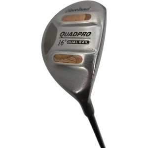 Cleveland Quadpro Dual Rail 16° Fairway Wood RH Graphite Shaft Original Grip 44" - Picture 1 of 6