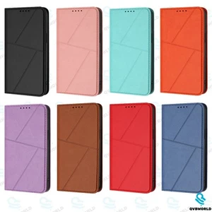 For Samsung A06 F06 F16 Xcover 4 4S 7 Pro 6 Pro Magnetic Flip Wallet Case Cover - Picture 1 of 20