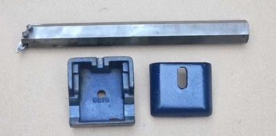 Barra de perforación Ammco abrazadera superior e inferior y soporte de broca para torno de freno 4000 Foto 1 de 2