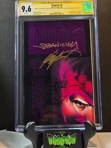 MAGNETO #0 CGC SS GRADO 9.6 LÁMINA EN RELIEVE ONE-SHOT FIRMADA POR VARIOS!!! 1993 - Imagen 1 de 5
