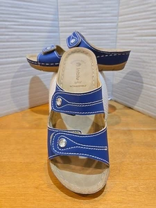 Sandalias Inblu Soft Anatomico Damas Talla 38 (US 8) Preppy Boho Playa Gorpcore Suave - Imagen 1 de 12