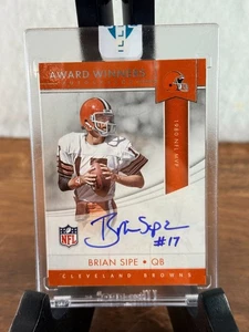 BRIAN SIPE 2017 Panini Illusions Award Winners AUTO ENCASED AWA-BP Browns - Picture 1 of 6