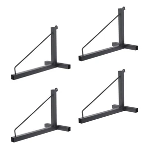4x Container Shelf Bracket Shipping Container Bracket Triangular 249.48kg/550lbs - Afbeelding 1 van 24
