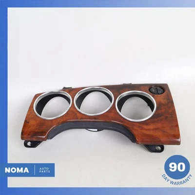 Cuadro de instrumentos lateral izquierdo Jaguar X100 XKR 97-06 bisel con interruptor madera OEM Foto 1 de 4