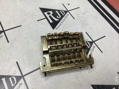 80’s Kahler 2200 Tremolo Bridge Vibrato Stud Mount Gold Solid Brass Gibson - Image 1 of 3