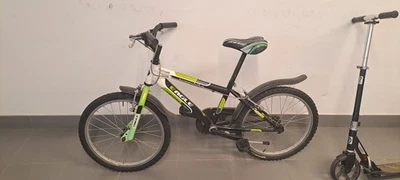 mountain bike bambino + monopattino - Immagine 1 di 3
