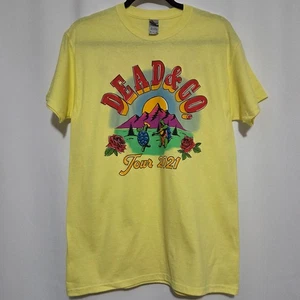 T-shirt maglietta concerto Grateful DEAD & CO Summer Tour 2021 etichetta MEDIA - Foto 1 di 4